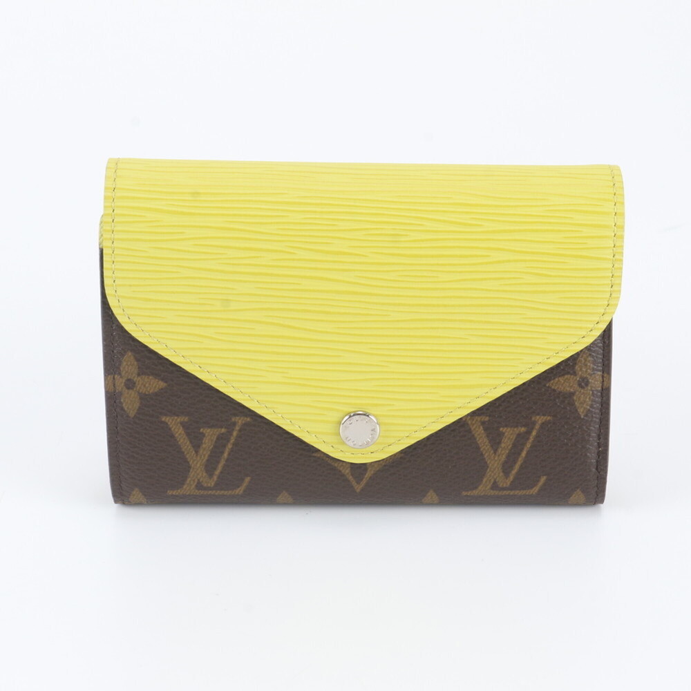 Louis Vuitton Monogram Portefeuille Marie-Lou Compact M60427 Leather Tri-fold...